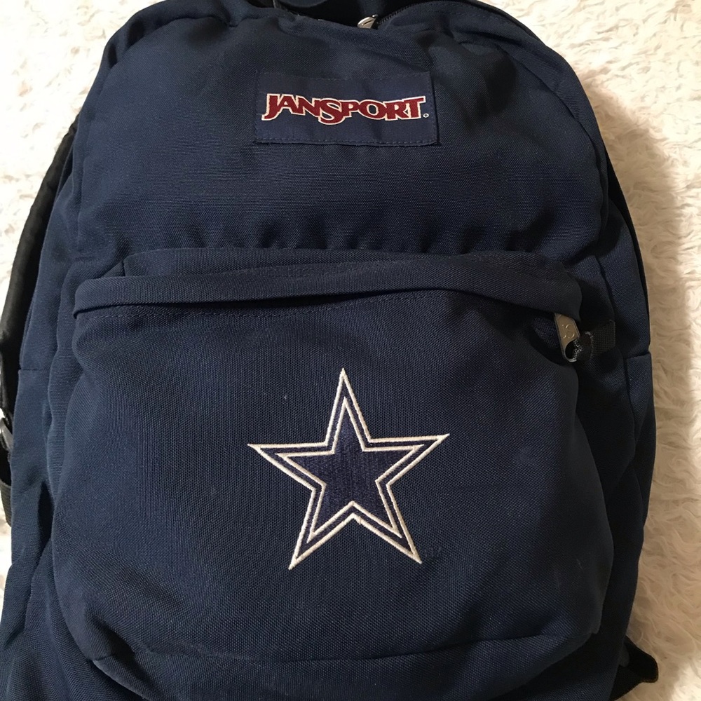 Jansport Blue Backpack - Picture 3 of 9